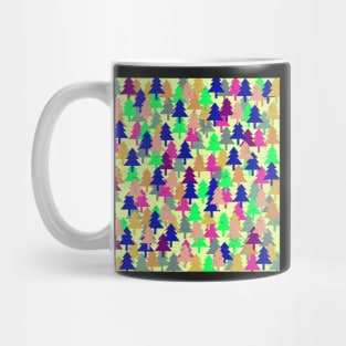 Colorful fir pattern II Mug